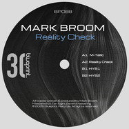 Back View : Mark Broom - REALITY CHECK EP (YELLOW COLOURED VINYL) - BLUEPRINT / BP088