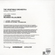 Back View : The Vegetable Orchestra - REMIX TRIOLOGY VOL THREE - Karmarouge / KR14