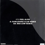 Back View : ATB - FEEL ALIVE - SUNLOVERZ CLUB MIX - Kontor625
