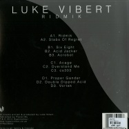 Back View : Luke Vibert - RIDMIK (2X12 LP) - Hypercolour / hypelp002
