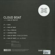Back View : Cloud Boat - MAN ON WAR (INCL. PHAELEH & LA-4A REMIXES) - Born Electric / BE012