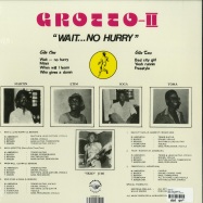Back View : Grotto - WAIT...NO HURRY LP - Odion Livingstone / LIVST004