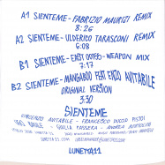 Back View : Mangaboo feat. Enzo Avitabile - SIENTEME (THE REMIXES) - Lunetta11 / LNTVNL001