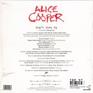Back View : Alice Cooper - DONT GIVE UP (LTD PICTURE 7 INCH) - Earmusic / 0215108EMU