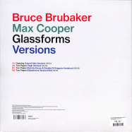 Back View : Bruce Brubaker Max Cooper - GLASSFORMS VERSIONS - Infine / IF2080