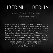 Back View : Various Artists - LIBER NULL BERLIN - SEVEN YEARS OF DELIRIUM (LTD BOX SET WITH USB STICK) - Liber Null Berlin / LNVA001