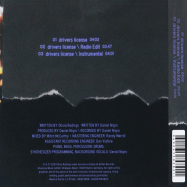 Back View : Olivia Rodrigo - DRIVERS LICENSE (LTD. 3-TRACK CD) - Geffen / 3584821