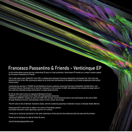 Back View : Francesco Passantino & Friends - VENTICINQUE EP - Tractorecords / TR086