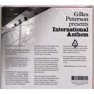 Back View : Gilles Peterson Presents / Various - INTERNATIONAL ANTHEM (2CD) - INTERNATIONAL ANTHEM - INDIGO / 05277022