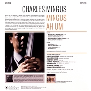 Back View : Charles Mingus - AH UM (LP) - Elemental Records / 1083084EL1