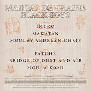 Back View : Mattias De Craene & Black Koyo - MATTIAS DE CRAENE & BLACK KOYO (LP, GOLD COLOURED VINYL) - W.E.R.F. / WERF268LP