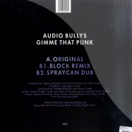 Back View : Audio Bullys - GIMME THAT PUNK - Vizo / viz1