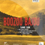 Back View : Boozoo Bajou - SAME SUN - K7 / !K7235EP