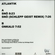 Back View : Atlantik - SNOE EP (SCHLEPP GEIST REMIX) - Feines Tier / FT005