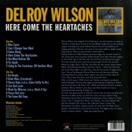 Back View : Delroy Wilson - HERE COME THE HEARTACHES (LP) - Kingston Sounds / KSLP067