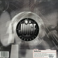 Back View : Undercover Agent - BABYLON (BLADERUNNER REBUILD/FUTURE REMIX) - Juice Records / RJ001