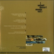 Back View : Various Artists - VELVET DESERT MUSIC VOL 1 (2X12INCH + DL) - Kompakt / Kompakt 398