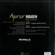 Back View : Agorsor - HUGADEM (MOBLACK REMIXES) - MoBlack Records / MBRV009