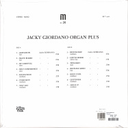 Back View : Jacky Giordano - JACKY GIORDANO ORGAN PLUS (LP) - Le Tres Groove Club / LTGC004