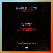 Back View : Maple Juice - MAPLE MANIA - Taste Rec / TSTR004