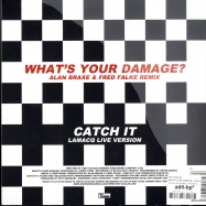 Back View : Test Icicles - WHATS YOUR DAMAGE - ALAN BRAXE & FRED FALKE RMX (7INCH) - Domino Recordings / Rug217X
