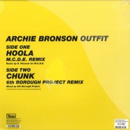 Back View : Archie Bronson Outfit - HOOLA / MCDE & 6TH BOROUGH PROJECT REMIX - Domino Recording / RUG372T