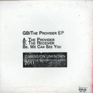 Back View : GB - THE PROVIDER EP (ROSA COVER) - Dimension Unknown / cx-002lr