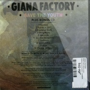 Back View : Giana Factory - SAVE THE YOUTH (CD + Bonus CD) - Questions and Answers / QACD001
