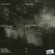 Back View : Lutto Lento - DOG LEAF - Proto Sites / PS005