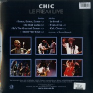 Back View : Chic - LE FREAK LIVE (LP) - Sireena / SIRENA 4013 / 1555820