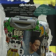 Back View : Alle Farben - STICKER ON MY SUITCASE (SPLATTERED 2LP) - B1 Recordings / 19075939631