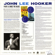 Back View : John Lee Hooker - PLAYS & SINGS THE BLUES (180G LP) - Waxtime / 012772281
