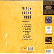 Back View : Vieux Farka Toure - LES RACINES (180G LP) - World Circuit / 405053875262
