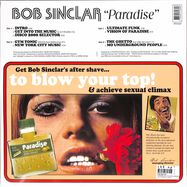 Back View : Bob Sinclar - PARADISE (2X12 LP) (2022 REMASTER) - Yellow Productions / YP43LP