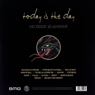 Back View : Today Is The Day - NO GOOD TO ANYONE (LP) (GOLD VINYL W.GREEN-RED SPLATTE) - BMG Rights Management / 405053855997