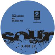 Back View : Sour - X-00F EP (TRANSPARENT BLUE VINYL) - Zodiak Commune Records / ZC041