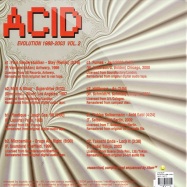 Back View : Atom Heart - Acid Evolution 1988 - 2003 Vol.2 (2LP) - Logistic / log047LP