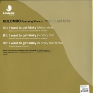 Back View : Kolombo feat. Vince L - I WANT TO GET KINKY - LOULOU / LLR003
