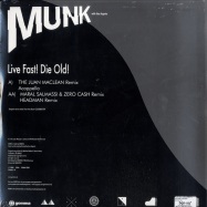 Back View : Munk feat. Asia Argento - LIVE FAST ! DIE OLD! - Gomma / Gomma 109