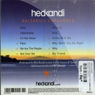 Back View : Lovely Laura - HED KANDI BALERICA UNPLUGGED (CD) - Hed Kandi / HEDK113