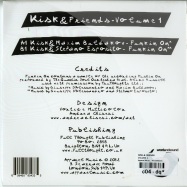 Back View : Kisk & Friends - VOLUME 1 (7 inch) - Apparel Music / APLMINI001