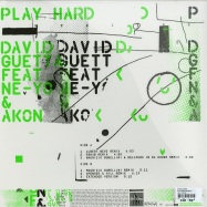 Back View : David Guetta - PLAY HARD - REMIXES (WHITE VINYL) - EMI / 0197301 / 3563404