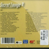 Back View : Various Artists - SECRET LOUNGE 2 (2CD) - 7 Star Music / 7S-CD0007