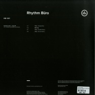 Back View : Na Nich & Vero - TIME EP (ARTEFAKT & SVRECA REMIX) - Rhythm Buero / RB001