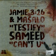 Back View : Jamie 3:26 & Masalo & Sameed - TESTIFY - Local Talk / LT074