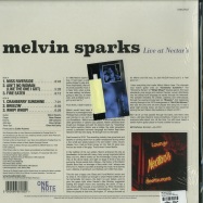 Back View : Melvin Sparks - LIVE AT NECTARS (LP) - One Note Records / ONRLP021