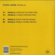 Back View : Floyd Lavine - MASALA EP - Rise Music / rise001