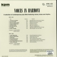 Back View : Keith Mansfield / John Cameron - VOICES IN HARMONY (THE KPM REISSUE)(LP,180G VINYL) - Be With Records / BEWITH041LP