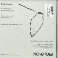 Back View : Prins Emanuel - OKAENDA SKAEL / ENSAMMA STUNDER (7INCH) - Nose Job / NJ#002