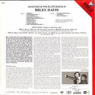 Back View : Miles Davis - ASCENSEUR POUR L ECHAFAUD O.S.T. (LP + CD) - Groove Replica / 77022 / 10269067